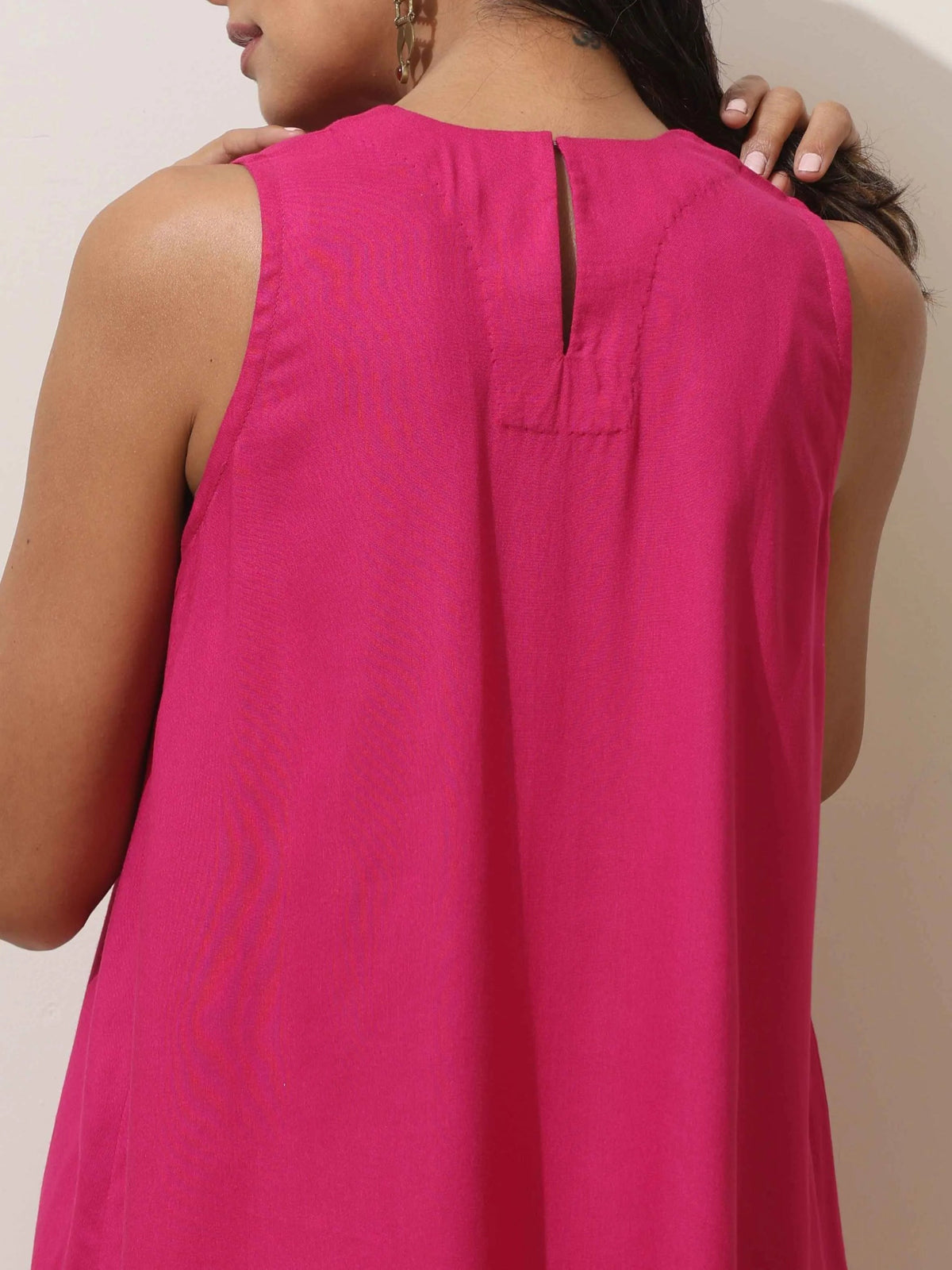 trueBrowns Pink Viscose Co-ord Set | Grocsy