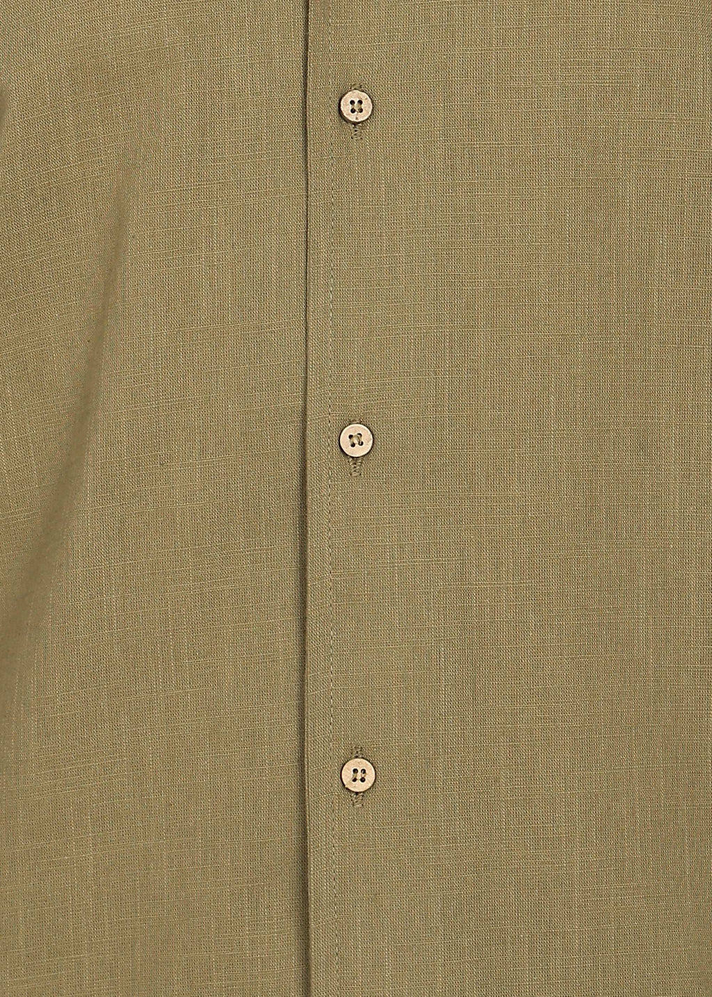 Fabmade Khaki Ease Linen Co-Ord Set | Grocsy