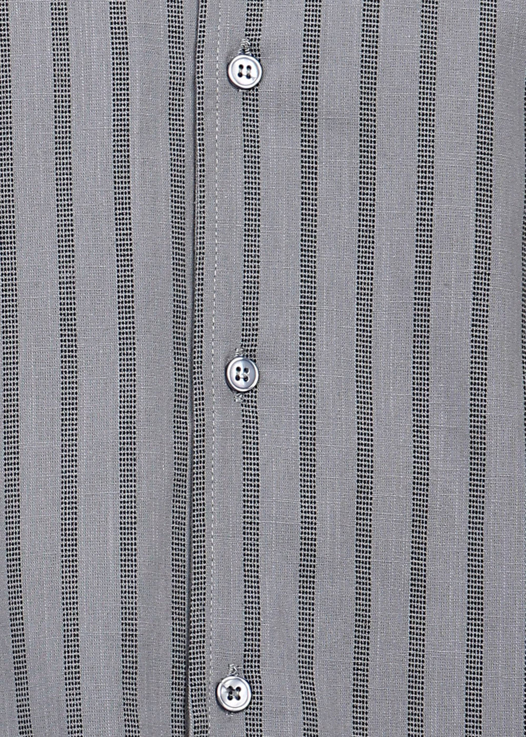 Fabmade Graphite Stripe Short-Sleeve Shirt | Grocsy