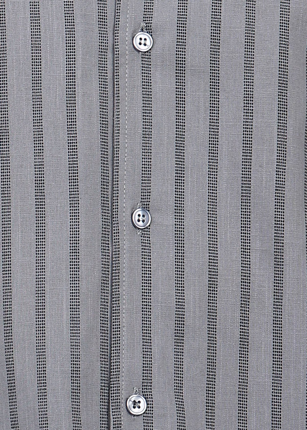 Fabmade Graphite Stripe Short-Sleeve Shirt | Grocsy