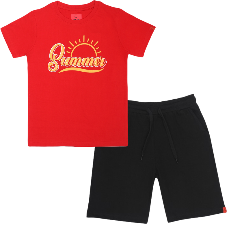 Chilins Kids Printed coord set | Grocsy
