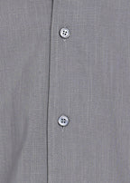 Fabmade Slate Ease Linen Shirt | Grocsy