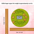 Confect Bon Voyage | Edible Celebration Topper | Grocsy
