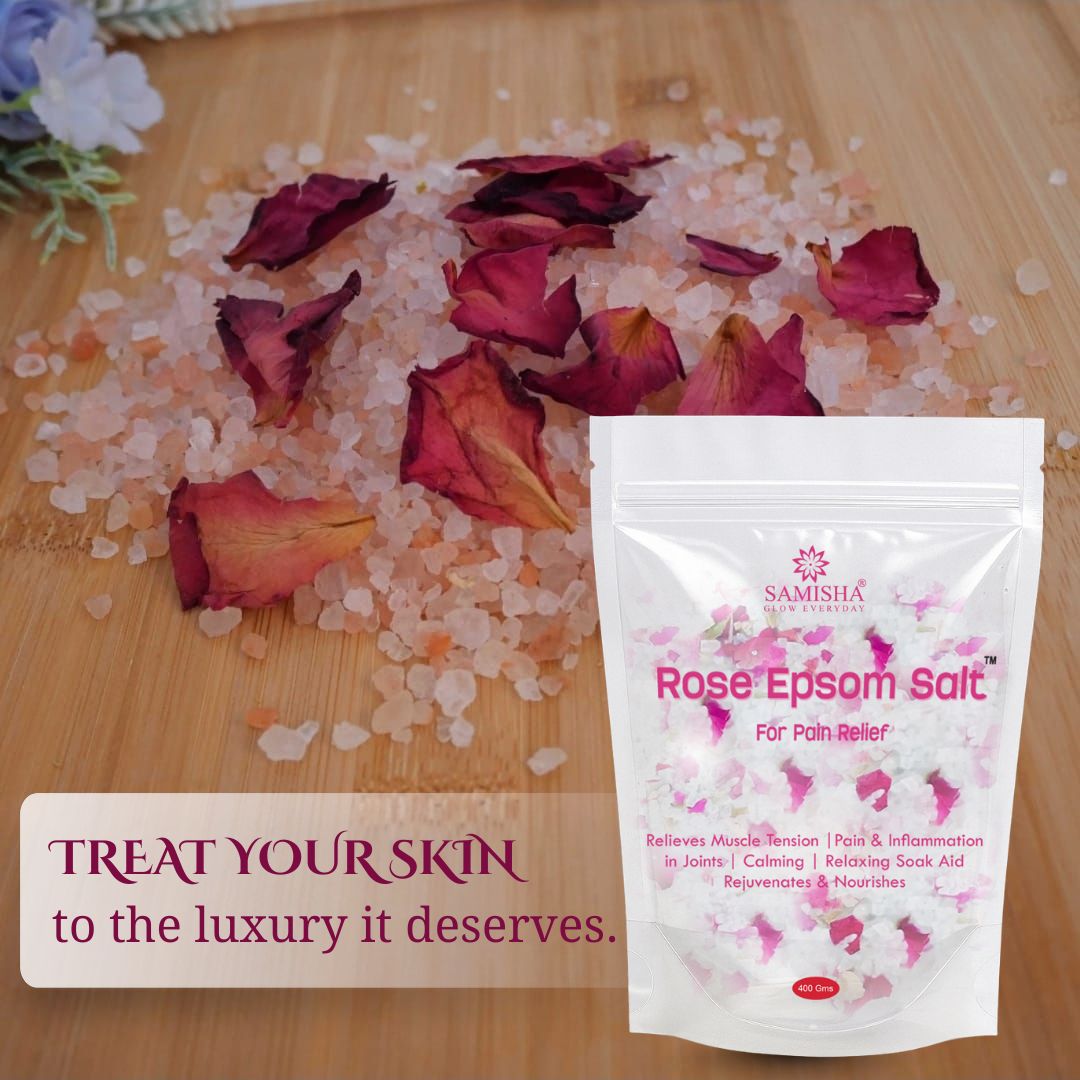 Samisha Rose Epsom Salt For Pain Relief | Grocsy