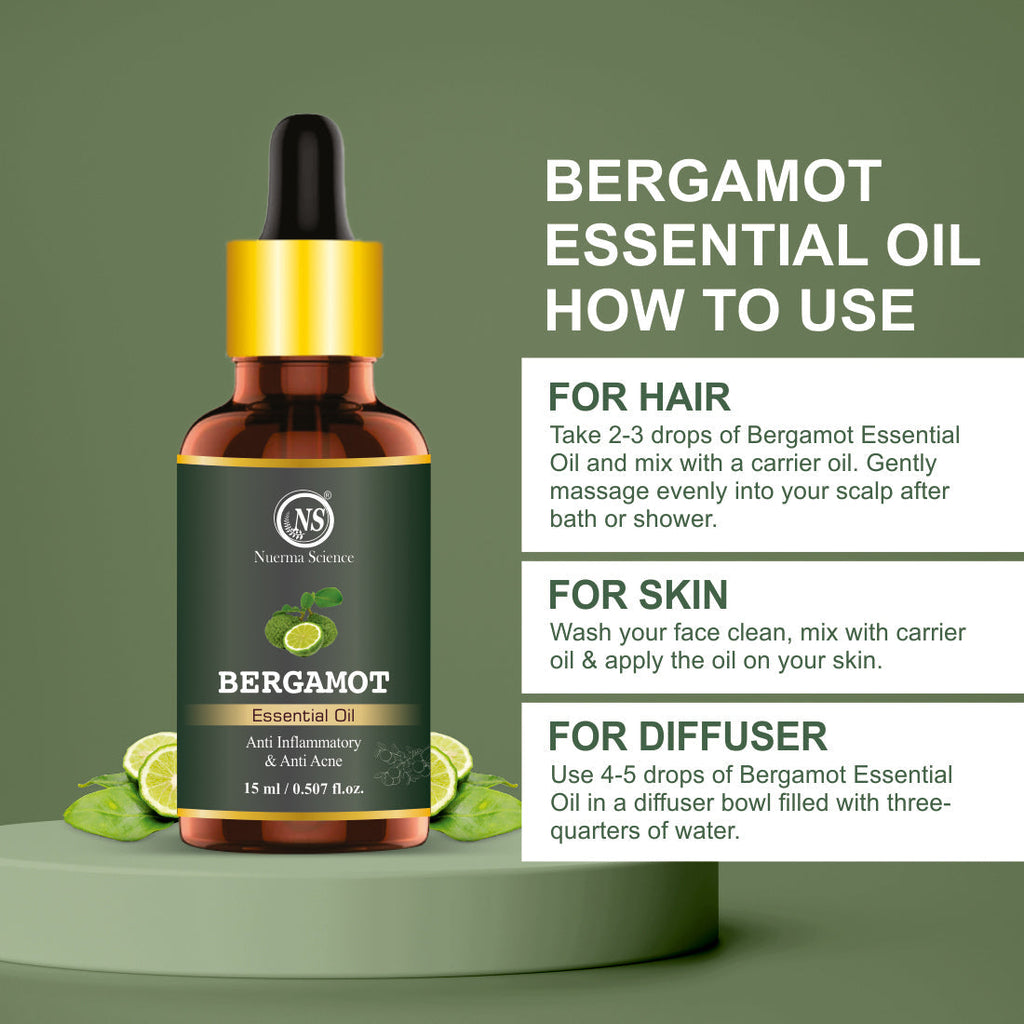 Nuerma Science Bergamot Essential Oil | Grocsy
