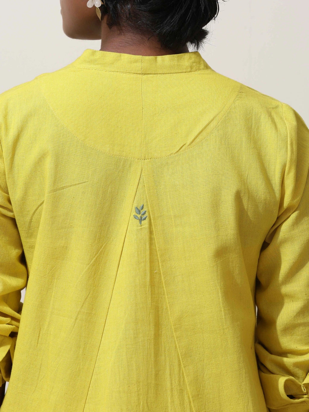 trueBrowns Lime Cotton Linen Co-Ord Set | Grocsy