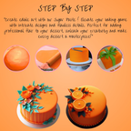 Confect Fluorescent Orange Fondant | Edible Sugarpaste | Grocsy