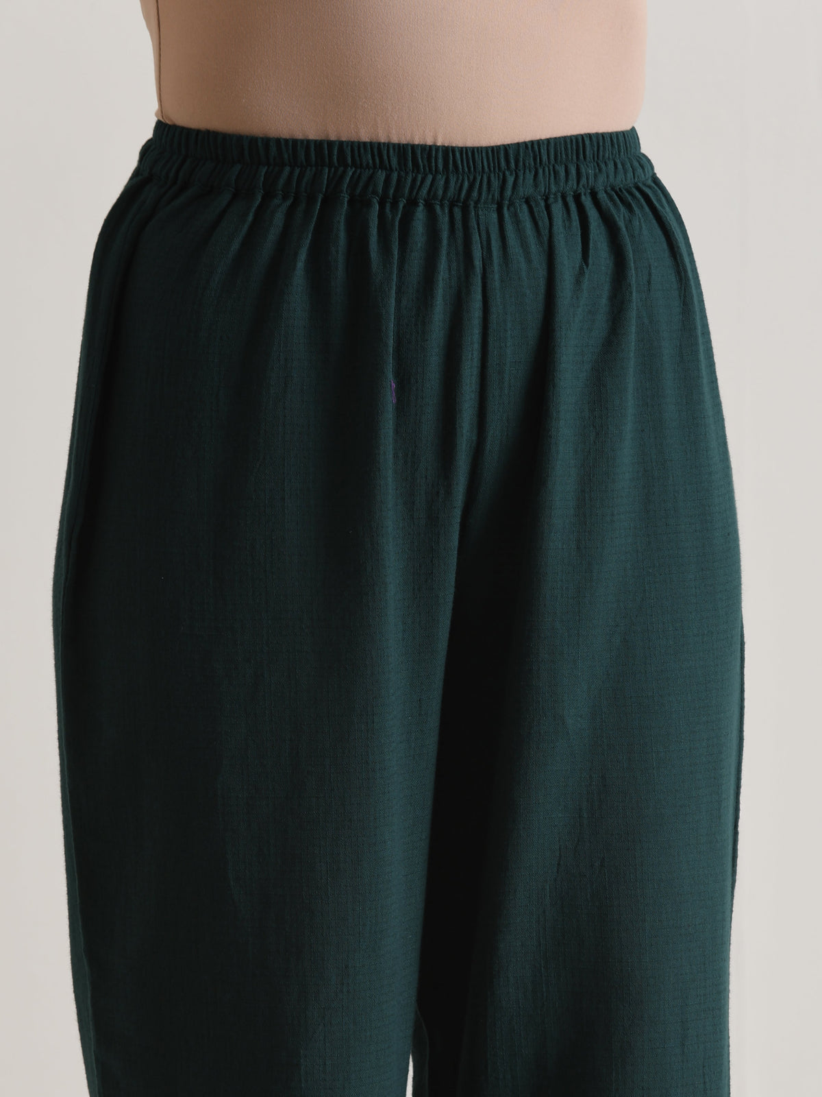 trueBrowns Dark Green Front Placket Co-Ord Set | Grocsy
