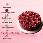 Confect Magenta | Edible Sugar Flowers | Grocsy