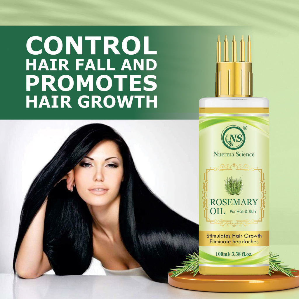 Nuerma Science Rosemary Hair Oil for Anti-Dandruff and Stimulate Hair Growth | Grocsy