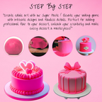 Confect Neon Pink Fondant | Edible Sugarpaste | Grocsy
