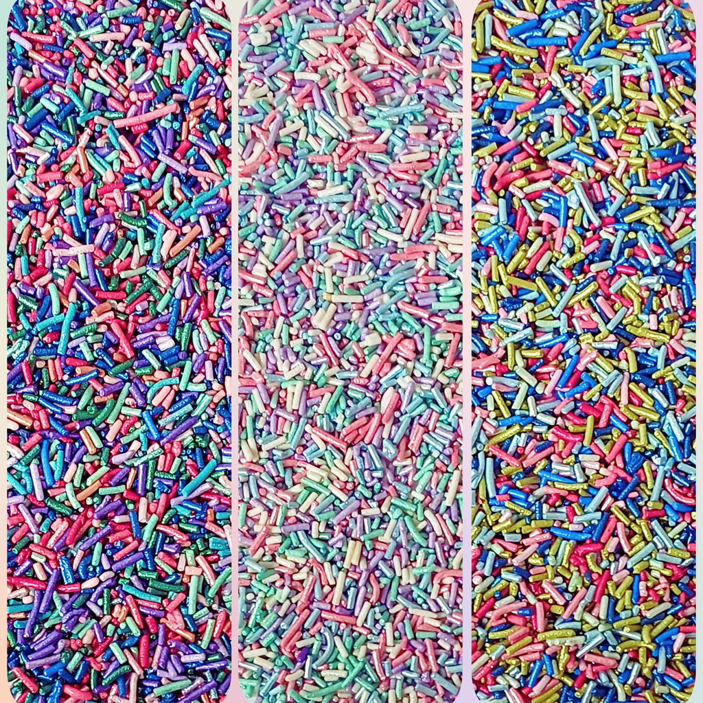 Confect Rainbow Magic Sprinkles | (02) Mix Colourful Sprinkles | Grocsy