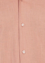 Fabmade Men’S Peach Linen Co-Ord Set | Grocsy