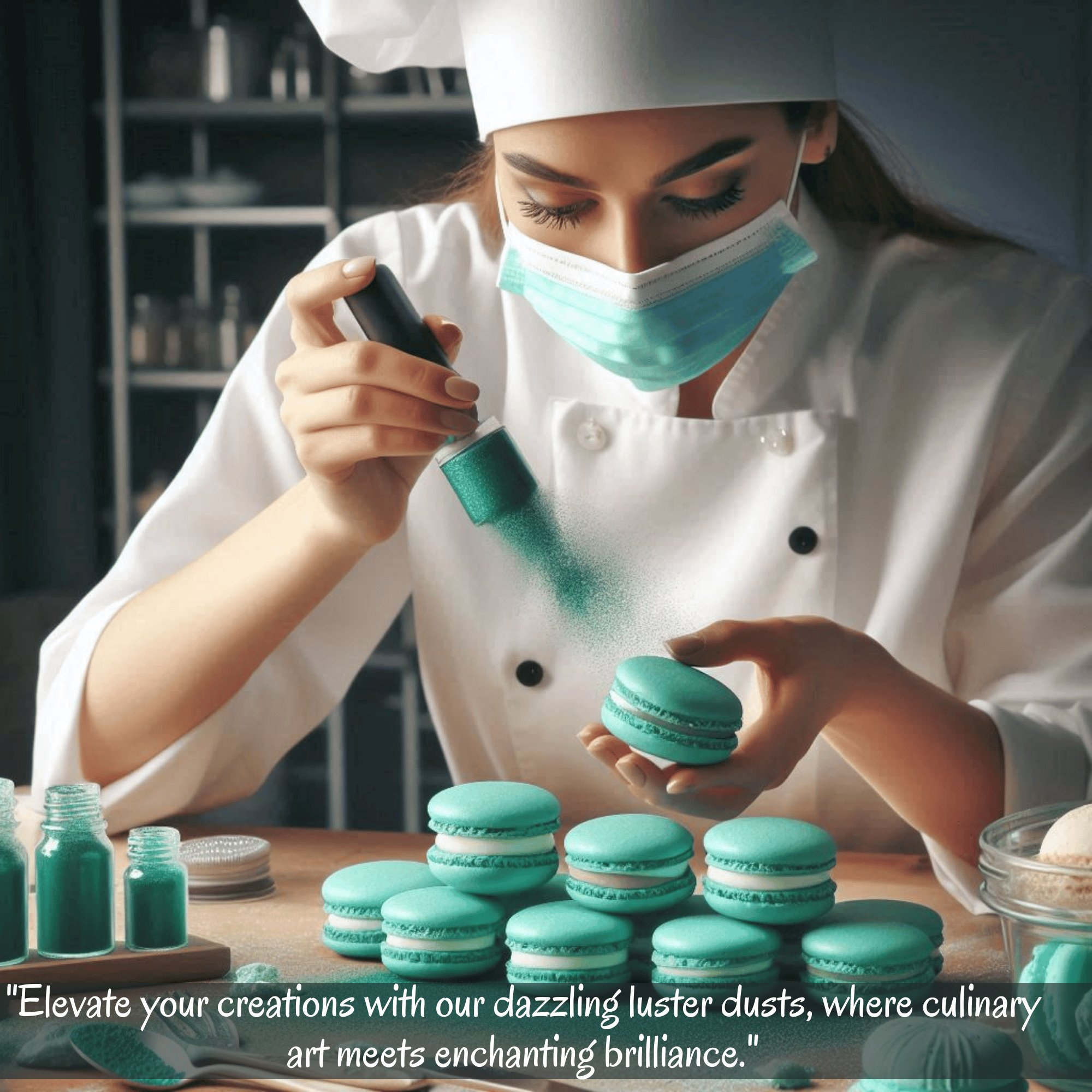 Confect Thistle Green | Edible Luster Dust | Grocsy