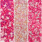 Confect Valentine Sprinkles | 14 Edible Decoration for Baking & Dessert | Grocsy