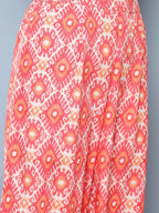 Ahalyaa Women Ethnic Motifs Printed Regular Gotta Patti Kurta with Palazzos | Grocsy