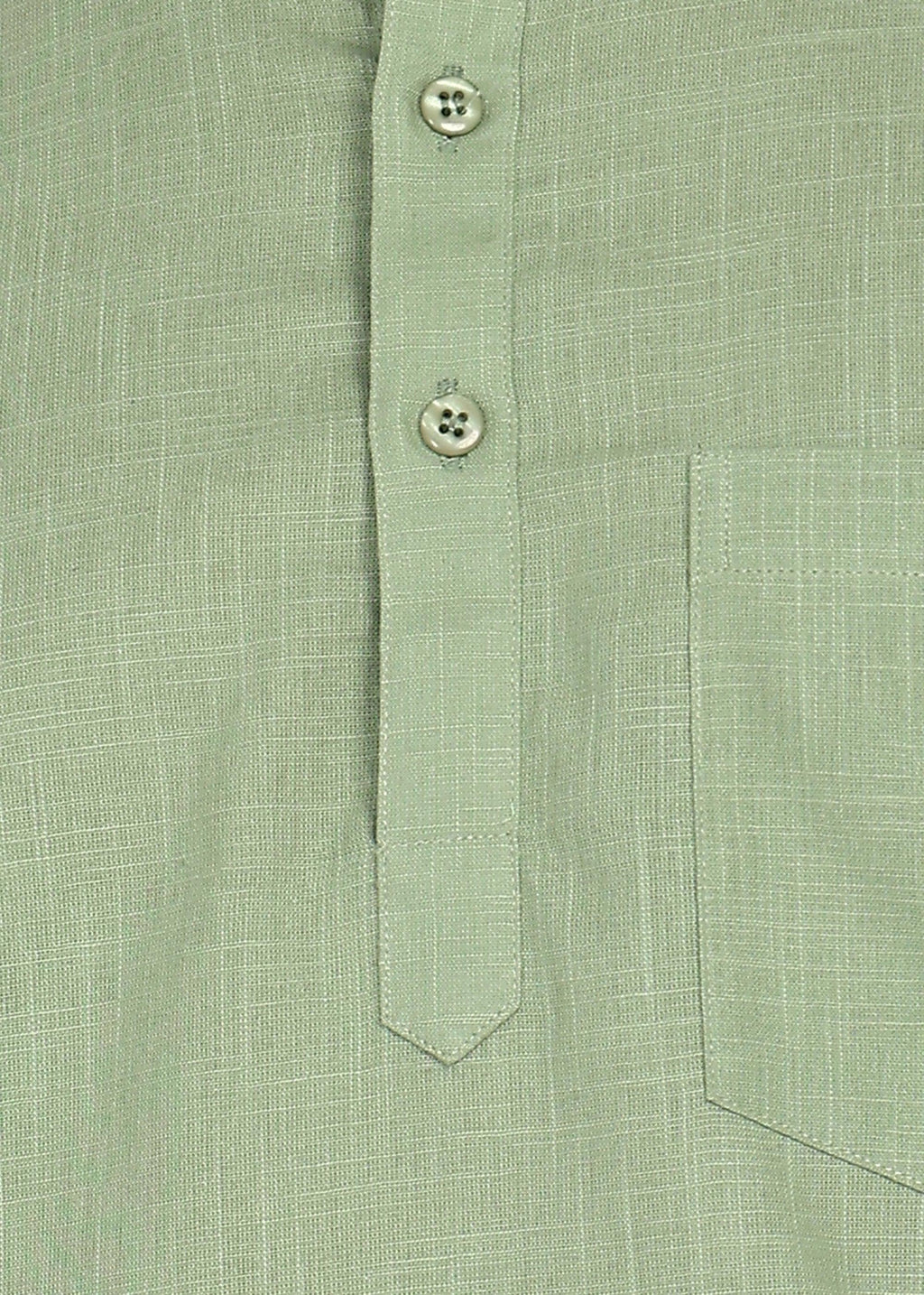 Fabmade Sage Linen Kurta Co-Ord Set | Grocsy