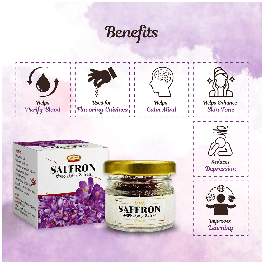 Jaived Ayurveda Saffron (Kesar) | Grocsy