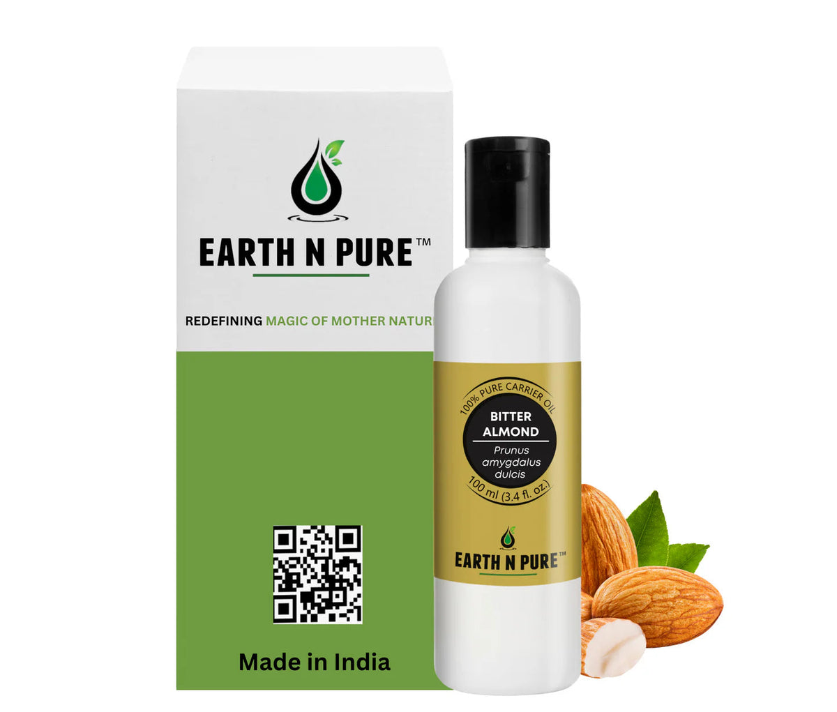 Earth N Pure Bitter Almond Oil | Grocsy
