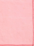 Sangria Women Pink Ethnic Motifs Printed Chanderi Cotton Kurta with Trousers & With Dupatta | Grocsy