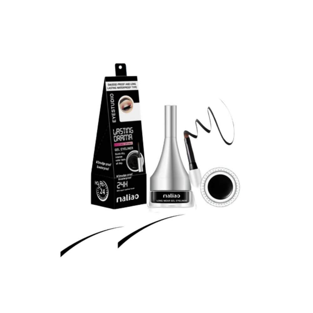 Maliao Professional Matte Look Long Wear Black Gel Eyeliner | Grocsy