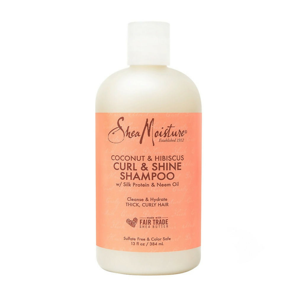 Shea Moisture Coconut & Hibiscus Curl & Shine Shampoo | Grocsy