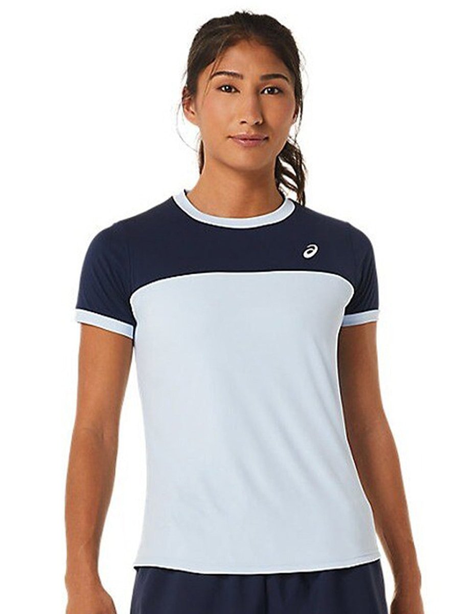 ASICS Court SS Short Sleeves Tennis T-shirts | Grocsy