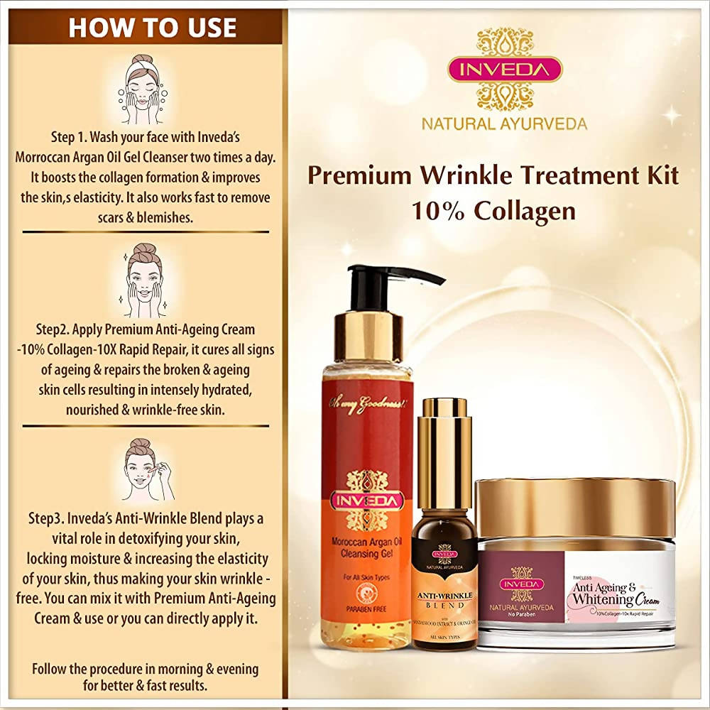 Inveda Premium Wrinkle Treatment Kit | Grocsy