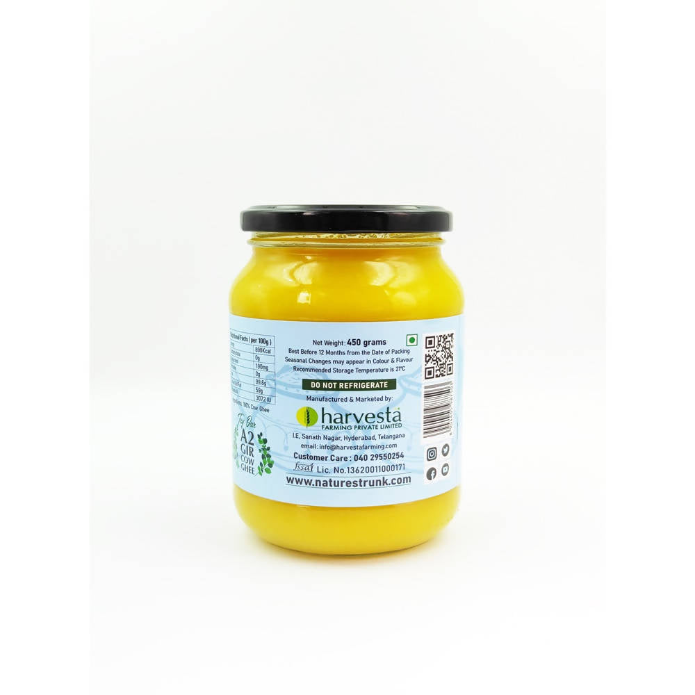 Nature's Trunk Cow Ghee | Made From Grass Fed Cow's Milk | Homemade & Certified Organic Ghee | Grocsy