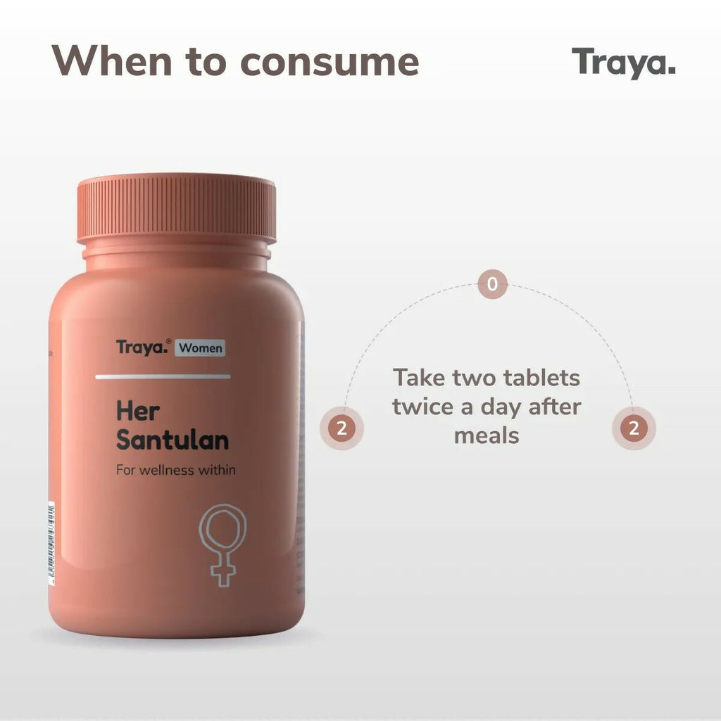 Traya Her Santulan Tablets | Grocsy