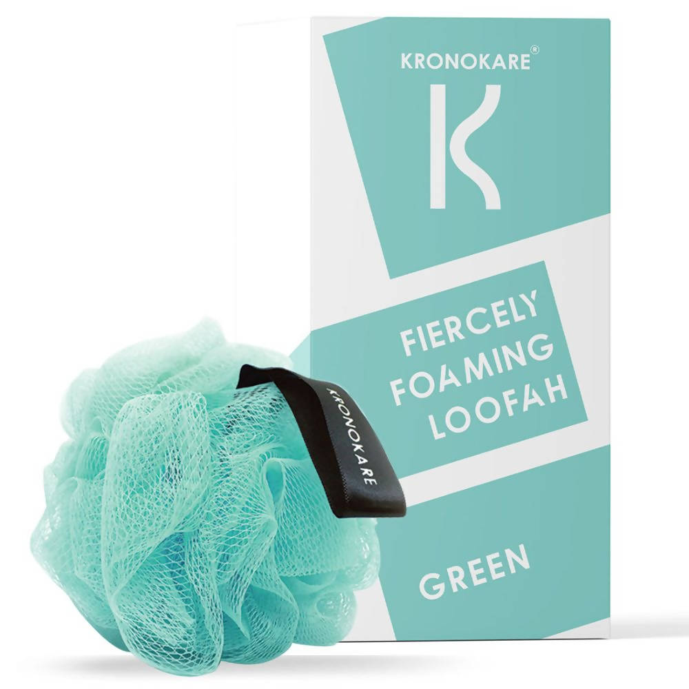 Kronokare Fiercely Foaming Green Loofah | Grocsy