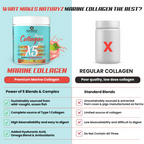 Naturyz Marine Collagen Skin X5 Power For Women & Men (Guava Flavour) | Grocsy