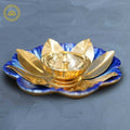 Brass Sunflower Designed Diya | Grocsy