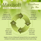 Maxisoft Lice Herbal Oil | Grocsy