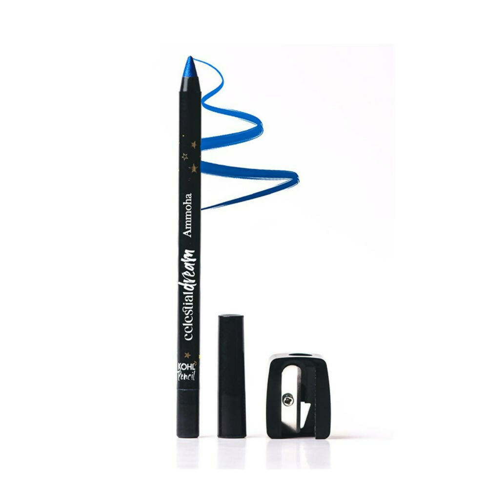Ammoha Cosmetics Super Blue waterproof Kohl Pencil | Grocsy