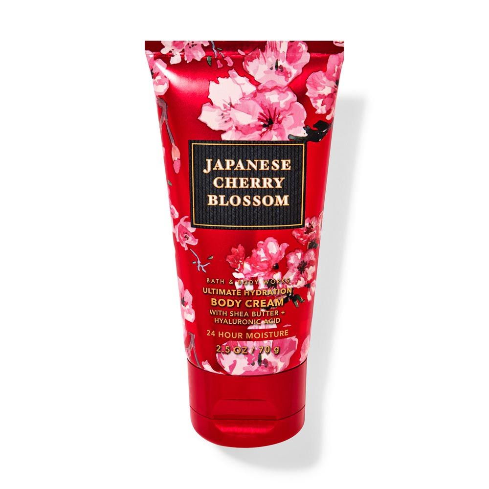 Bath & Body Works Japanese Cherry Blossom Travel Size Ultimate Hydration Body Cream | Grocsy