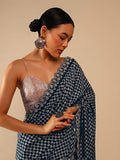 Sangria Ethnic Motifs Printed Embellished Saree | Grocsy