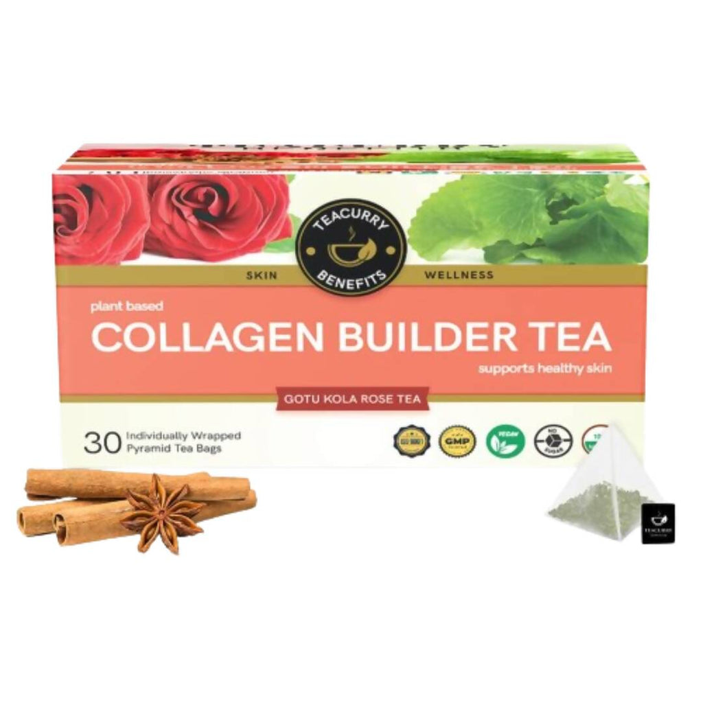 Teacurry Collagen Builder Tea Bags | Grocsy