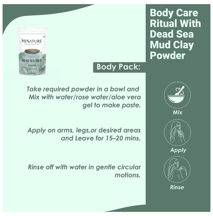 Minature Dead Sea Mud Powder | Grocsy