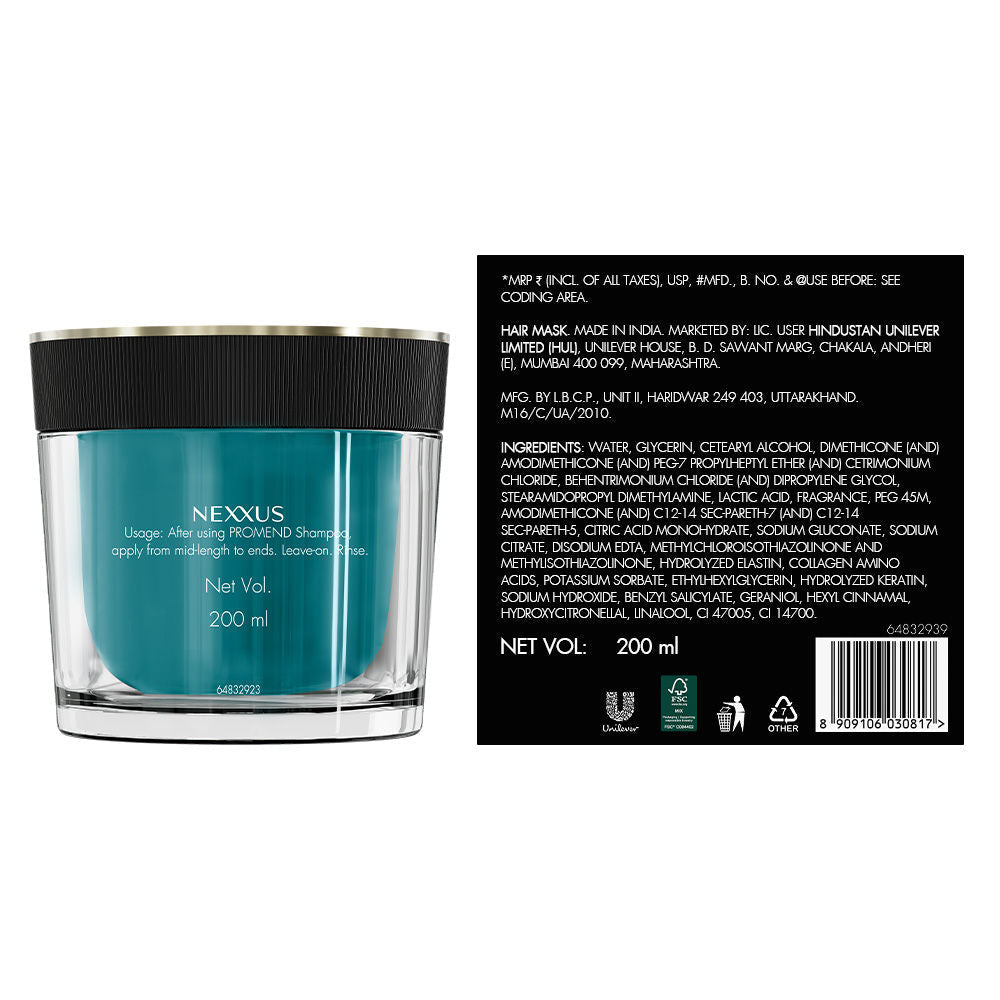 Nexxus Promend Moisture Collagenizing Treatment Mask | Grocsy