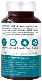 Bliss Welness Body Skin Detox Veg Tablet | Grocsy