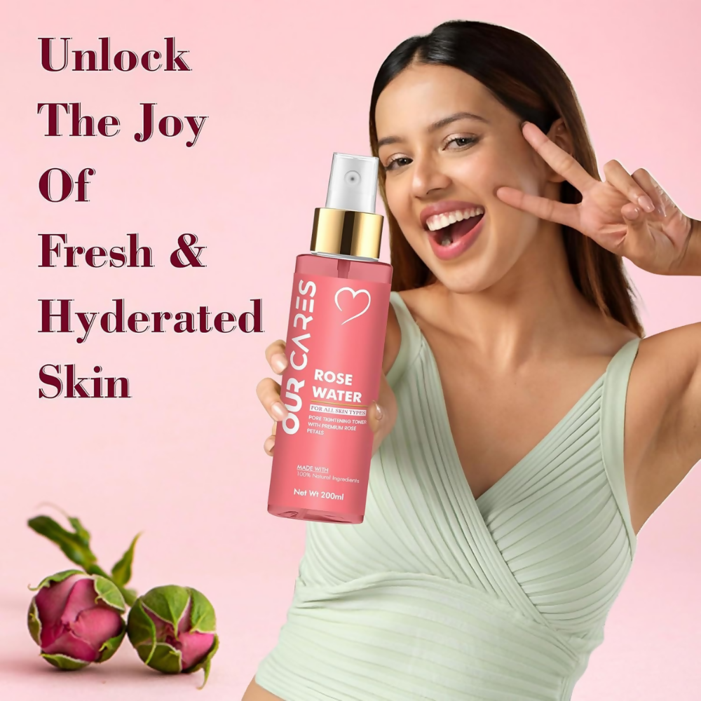 Our Cares Rose Water Toner | Grocsy
