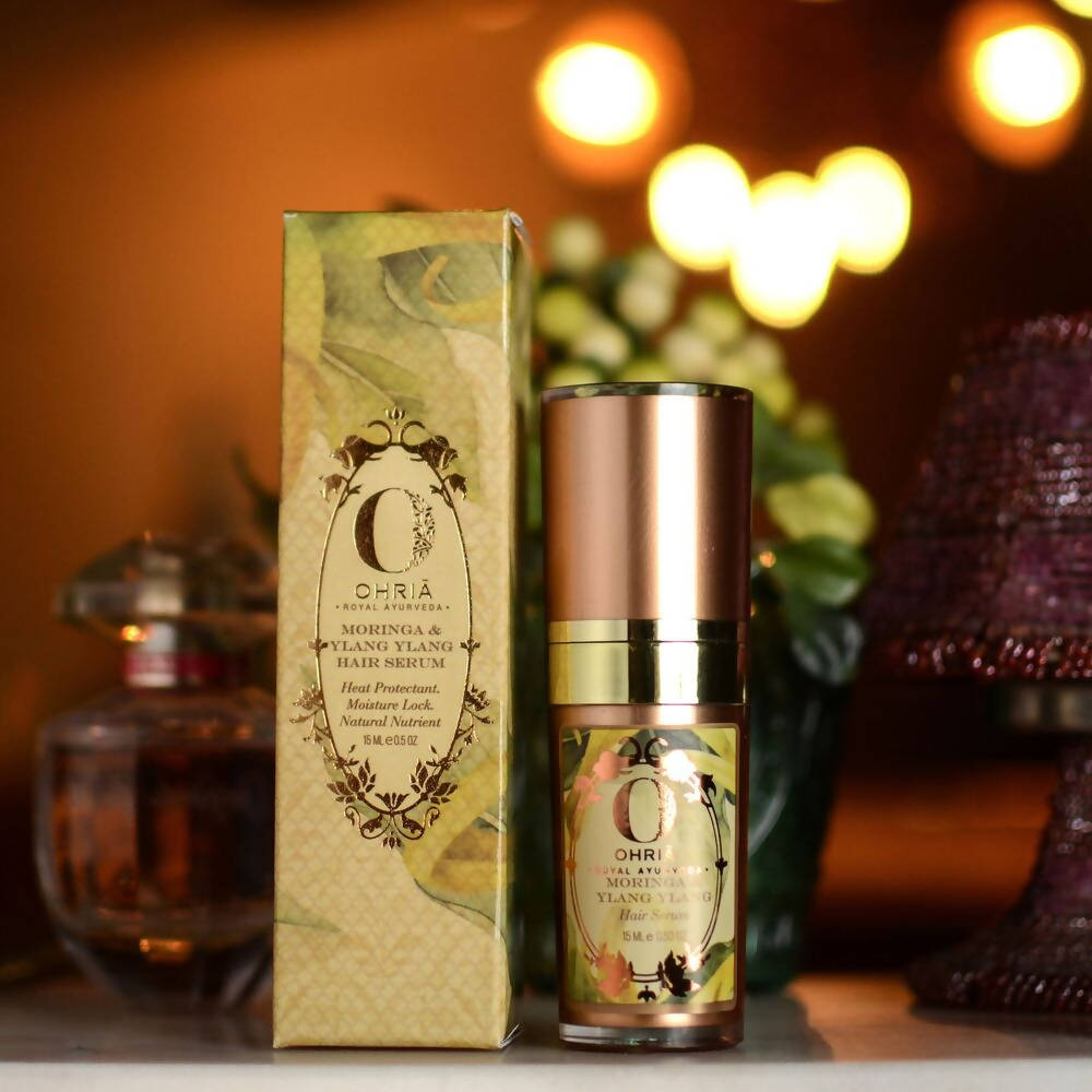 Ohria Ayurveda Moringa And Ylang Ylang Hair Serum | Grocsy