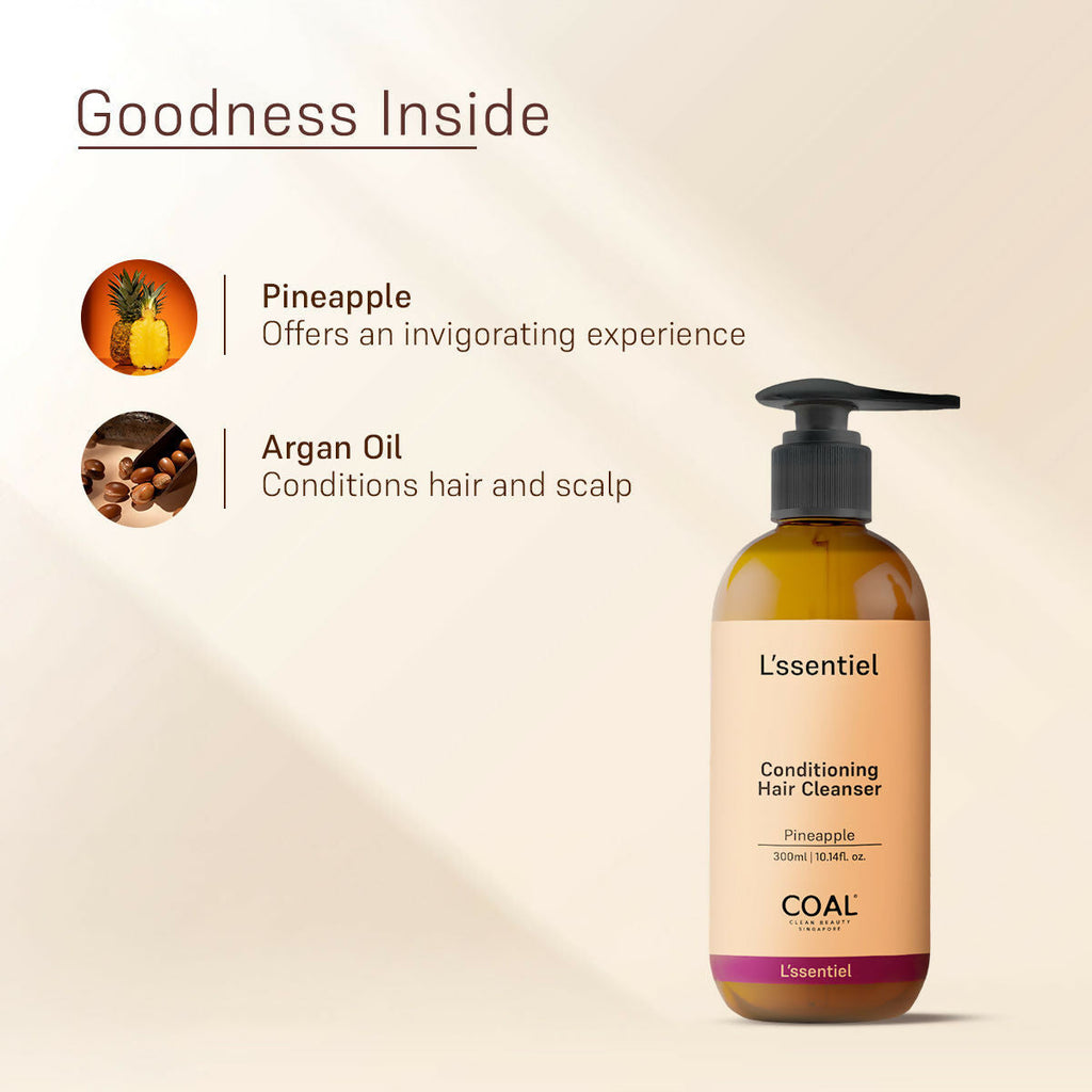 Coal Clean Beauty Conditioning Hair Cleanser With Pineapple | Grocsy