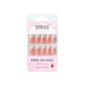 Shills Professional Reusable Press On Nails French Almond - SPN737 | Grocsy