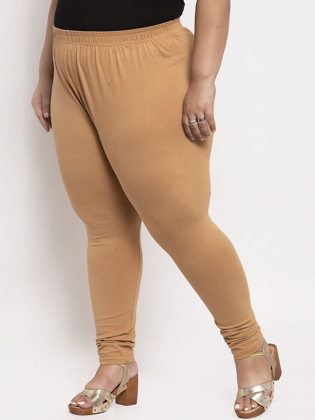 TAG 7 Women Plus Size Ankle Length Cotton Leggings | Grocsy