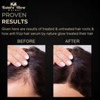 Nature Glow Herbal Anti Frizz Hair Serum | Grocsy