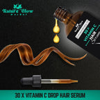 Nature Glow Herbal 30X Vitamin C Drop Hair Serum | Grocsy