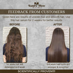 Nature Glow Herbal 6-In-1 Deep Smooth Hair Serum | Grocsy