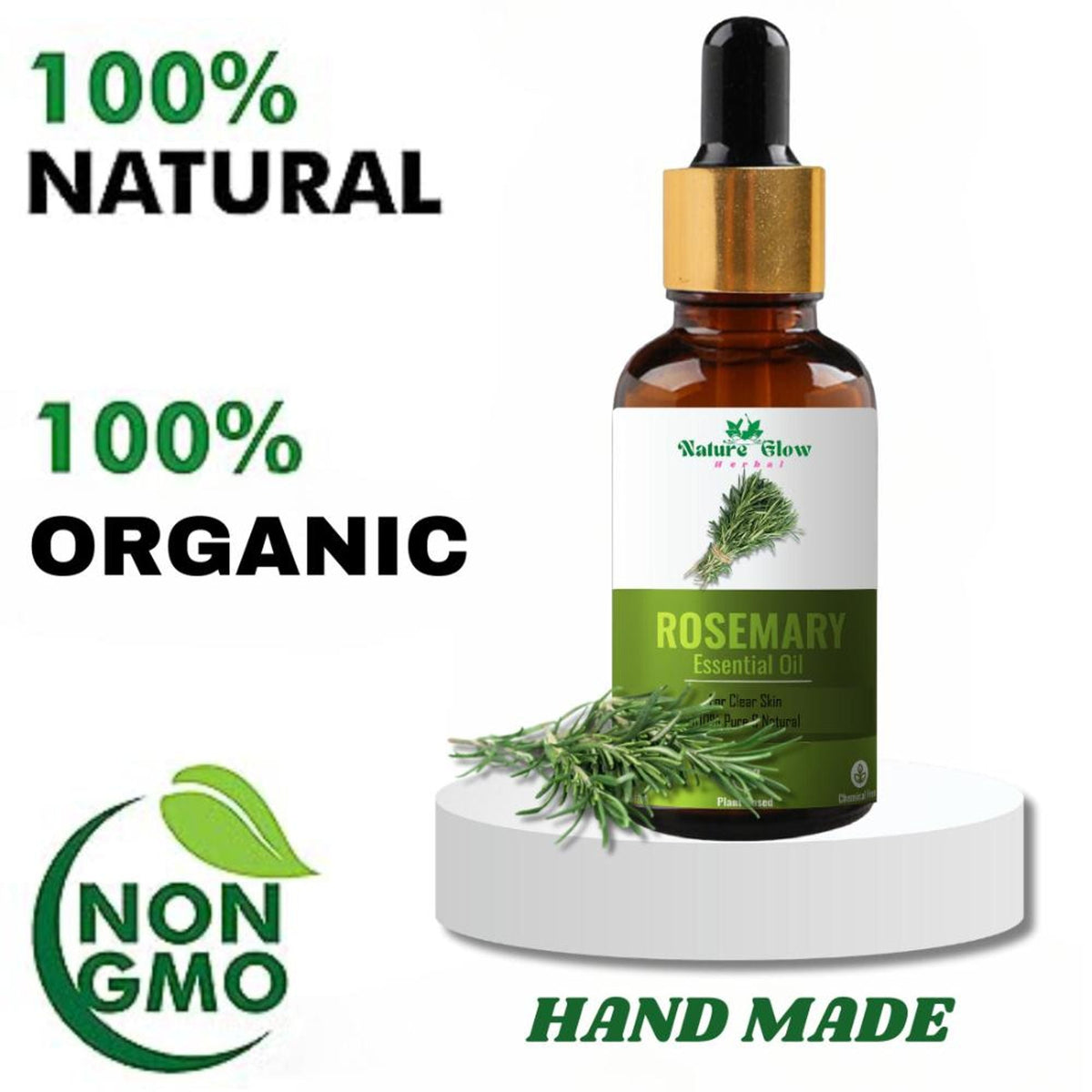 Nature Glow Herbal Pure And Natural Aromatherapy Oil | Grocsy